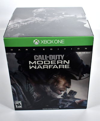 NEW SEALED Call of Duty Modern Warfare Dark Edition XBOX ONE+Night