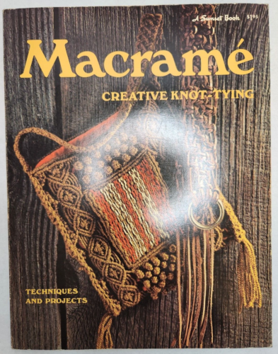 Vintage Sunset Book MACRAME: CREATIVE KNOT TYING - Picture 1 of 8