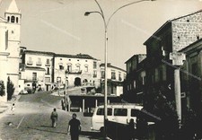 ed305 cartolina capriati a volturno,piazza roma,provincia di caserta