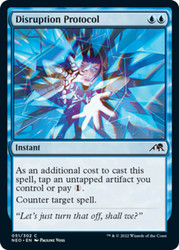 Disruption Protocol 051/302 Common Kamigawa: Neon Dynasty