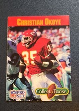 1990 Pro Set Collect-A-Books - Christian Okoye
