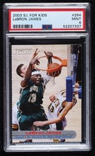 2003 Sports Illustrated for Kids Series 3 LeBron James #264 PSA 9 MINT 9l4