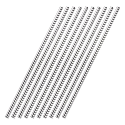 Sourcing Map 10 Aste Tonde In Acciaio Inox 304, 1,5mm X 250mm, Per Modellismo Fai Da Te E Riparazioni - 3