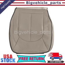 For 2017 2018 2019 Chrysler Pacifica Driver Bottom Perf Leather Seat Cover Gray For 2017 2018 2019 Chrysler Pacifica Driver Bottom Perf Leather Seat Cover Gray