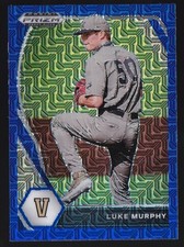 Luke Murphy 2021 Prizm Draft Picks Blue Mojo #PDP110