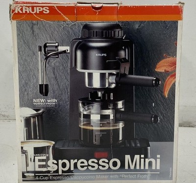 Krups Espresso Mini is a Vintage, Steam-Powered Espresso and Cappuccino  Maker