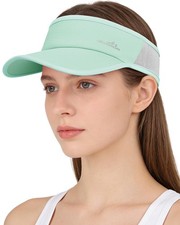 Sports Sun Visor Hat Men Women Lightweight Breathable UPF 50 Tennis Golf Cap