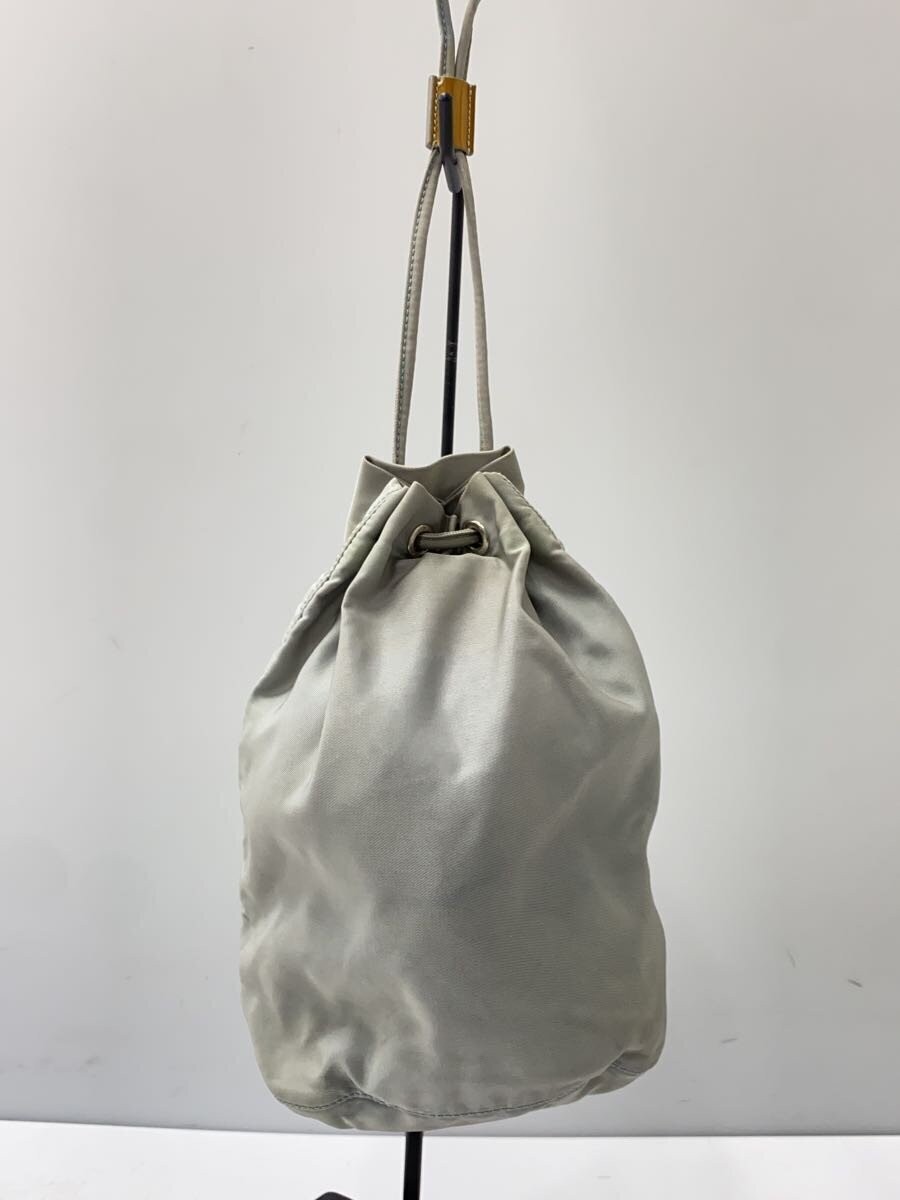 PRADA triangular plate drawstring bag pouch nylon… - image 3