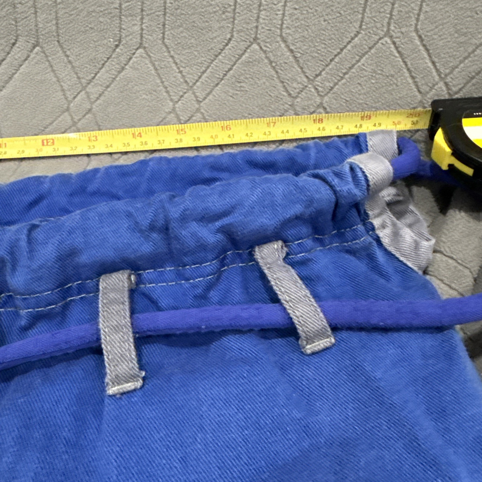 Sanabul Essential Men's BJJ GI A1 BLUE Brazilian Jiu Jitsu Lightweight Cotton