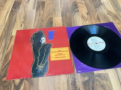 JANET JACKSON CONTROL LP ORIGINAL VINYL VG(-)