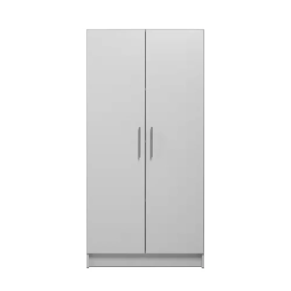 Wood Freestanding Garage Cabinet in Light Gray (32 In. W X 65 In. H X 16 In. D) - Image 4 of 4
