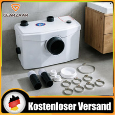 600W 3/1 Fäkalienpumpe äkalien Hebeanlage WC Häcksler Kleinhebeanlage- Waschtisc