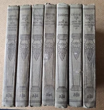 Set Of 7 1915 MENTAL EFFICIENCY SERIES BOOKS Timidity Character Funk & Wagnalls