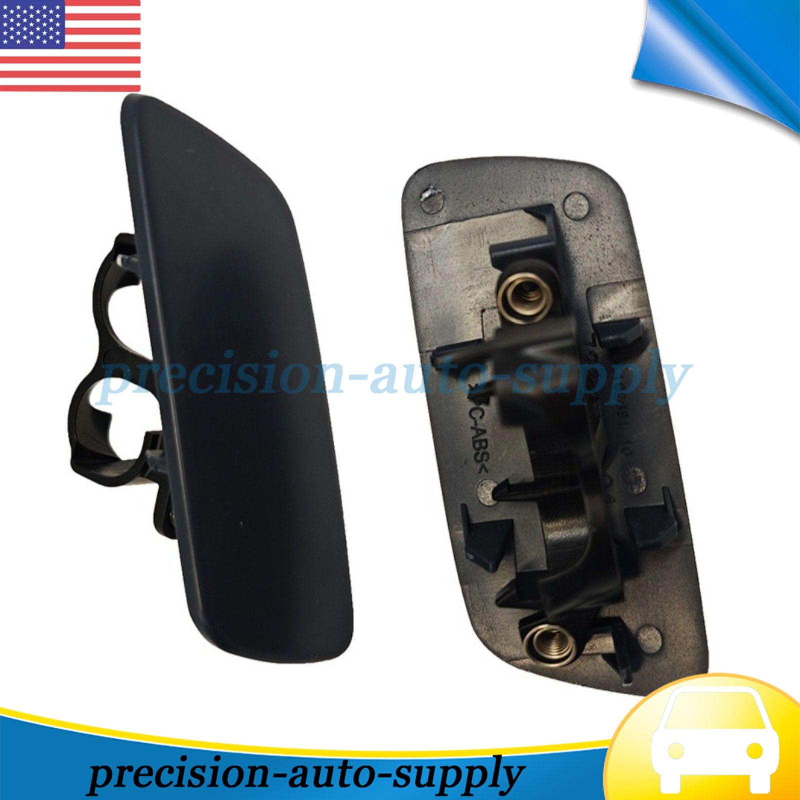 For 10-18 Rolls-Royce Ghost LH+RH Headlight Washer Cover 61677244959 61677244960