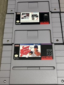 Super Nintendo SNES Console Bundle 2 Controllers - 6 Games - Tested