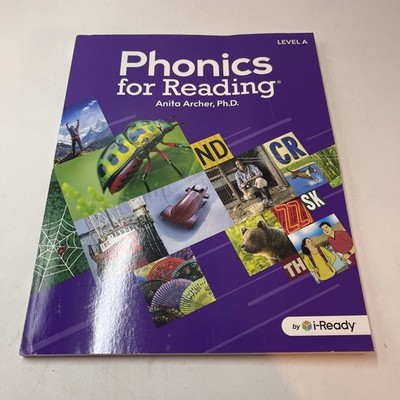 Phonics For Reading Level A Anita Archer, PH.D. By I-Ready Paperback 