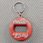 Vintage Coca Cola Metal Keychain Bottle Opener 1980s Approx 2" Please READ⬇