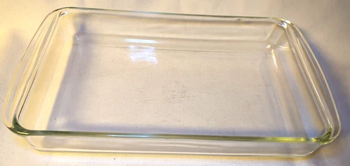 Vintage PYREX Clear 2 Quart Model #232 Casserole Dish 13.5" x7.5" x2" ~ USA!