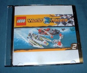WORLD RACERS: JAGGED JAWS REEF SET 8897 - LEGO - 2010 - USED