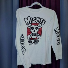 OFFICIAL MISFITS MERCH - LONG SLEEVE SHIRT - NJ EST 77