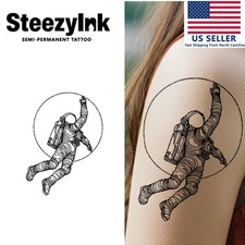 SteezyInk temporary tattoo Reach last upto 2 weeks 4 x 7 inch