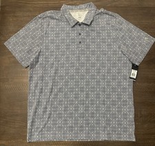 Adidas Golf Men  s CVC Polo Shirt Size 2XL crew navy 65 RETAIL NWT  