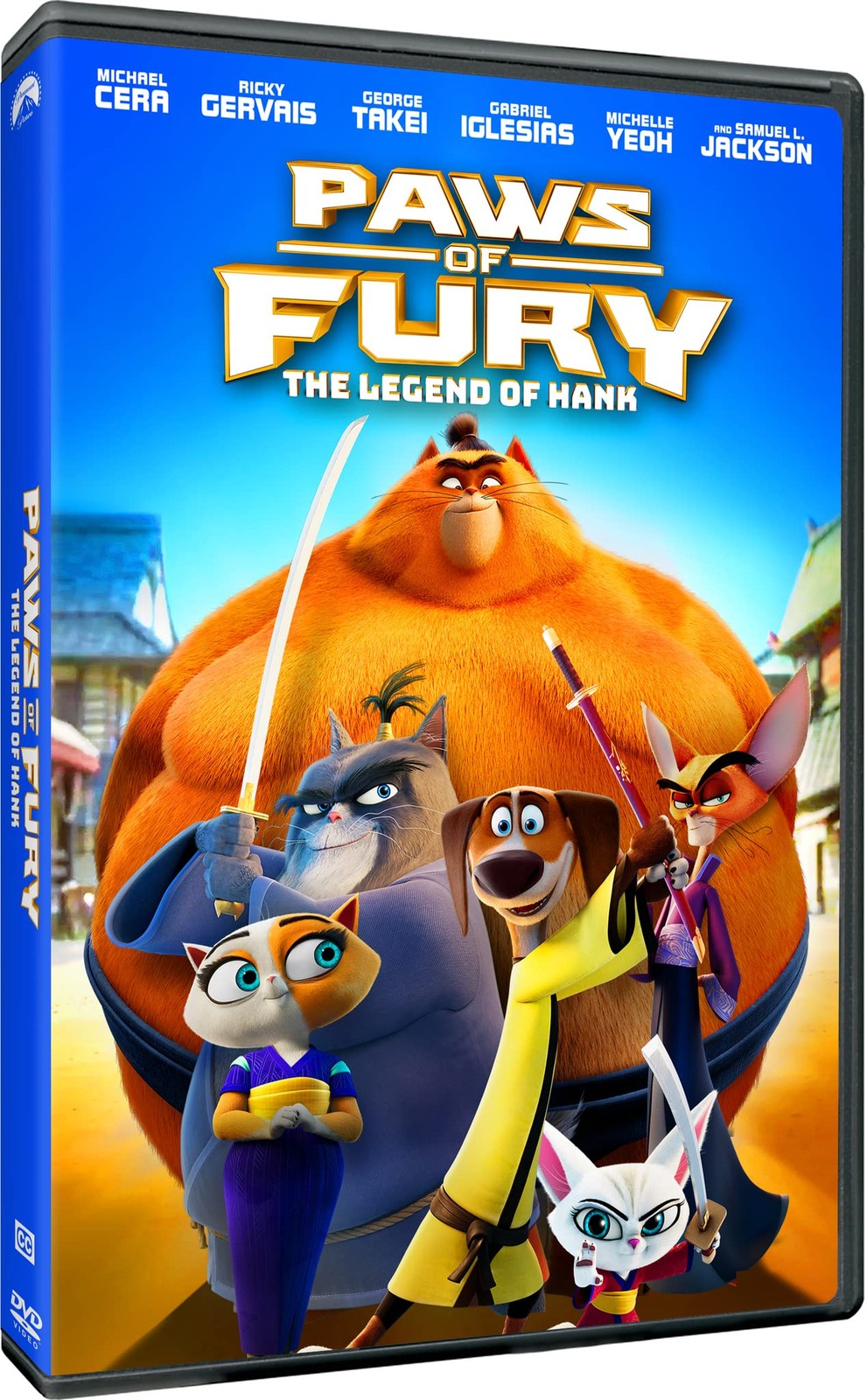 Paws of Fury: The Legend of Hank (DVD) Michael Cera Ricky Gervais Mel Brooks