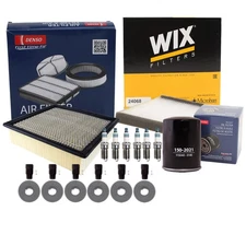 Denso Tune Up Kit NGK 6 Spark Plug & Boots Kit for Police Interceptor Utility V6