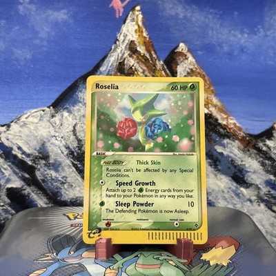 Roselia - 9/97 Pokemon EX Dragon - E Reader Holo  