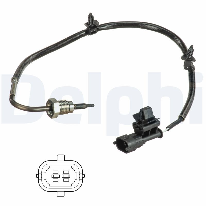 Delphi Sensor, Abgastemperatur Ts30142 Für Opel - Bild 5