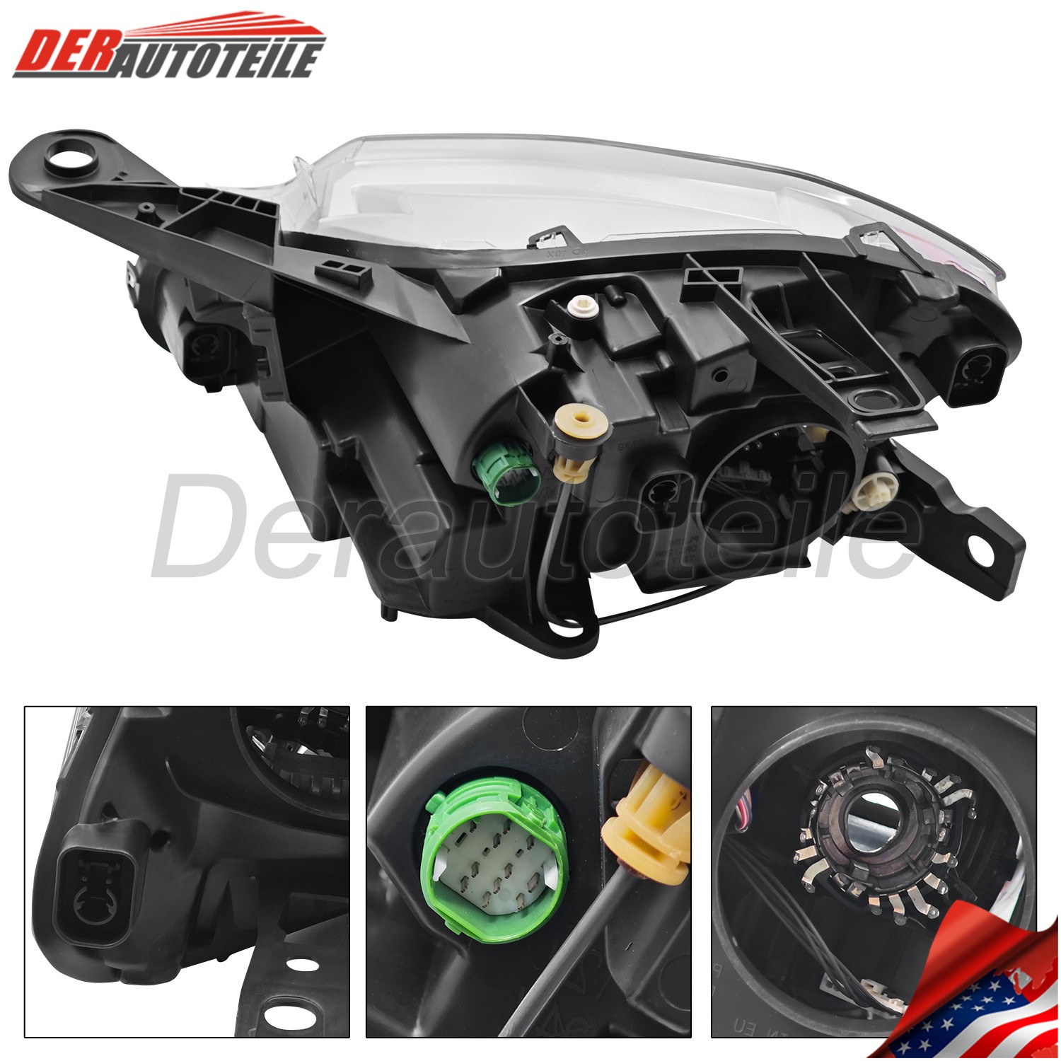 FOR 2014-2017 MASERATI QUATTROPORTE RIGHT XENON HEADLIGHT 89102324 670006568