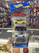 2003 Hot Wheels Ferrari 5 Gift Car Pack Sealed