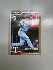 2026 Topps Series 1 Texas Rangers Corey Seager Gold /2026