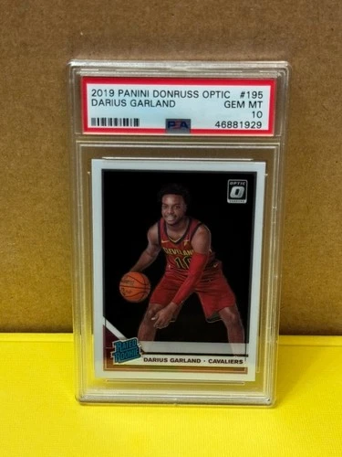 2019-20 Panini Donruss Optic #195 Darius Garland PSA 10 Rookie