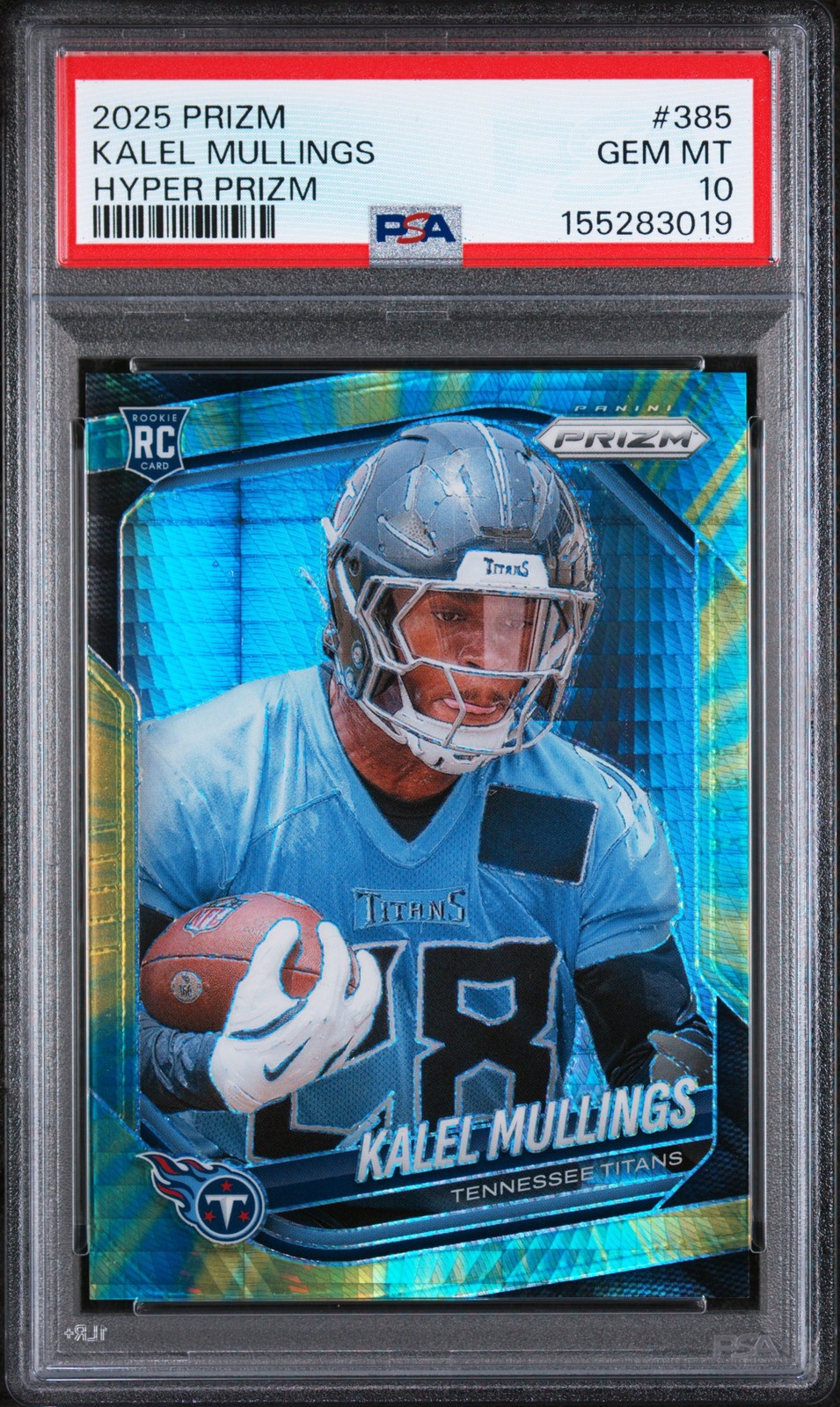 Kalel Mullings Panini Prizm #385 Hyper