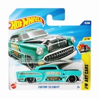 Hot Wheels 1953 Chevy Chevrolet Custom TüRkis Hw Art Cars Oldtimer ´53 Neu & Ovp