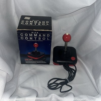 TESTED! Wico Command Control Vintage Computer Famous Red Ball Joystick w/Box