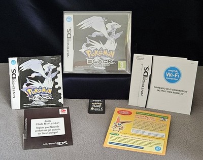 Pokemon Schwarze Version Nintendo DS UK PAL Original Voll Komplett In Box