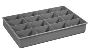 Durham 229-95-16-IND, 16 Compartment Insert for Small Boxes