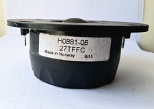 Seas 27TFFC H0881- 06 Prestige series 26mm 6 ohm sonoflex soft dome tweeter