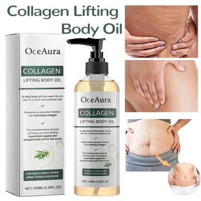 Collagen Magic Body Oil Firming, Glow Essence Lifting Body Oil Skin Tightening