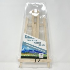 TABLETOP ARTIST EASEL Wood 15.3 x 9 NEW Sealed