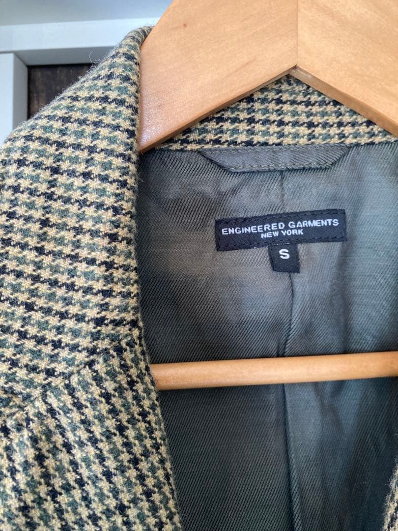 ENGINEERED GARMENTS Setup Check Pattern Suit Size… - image 3