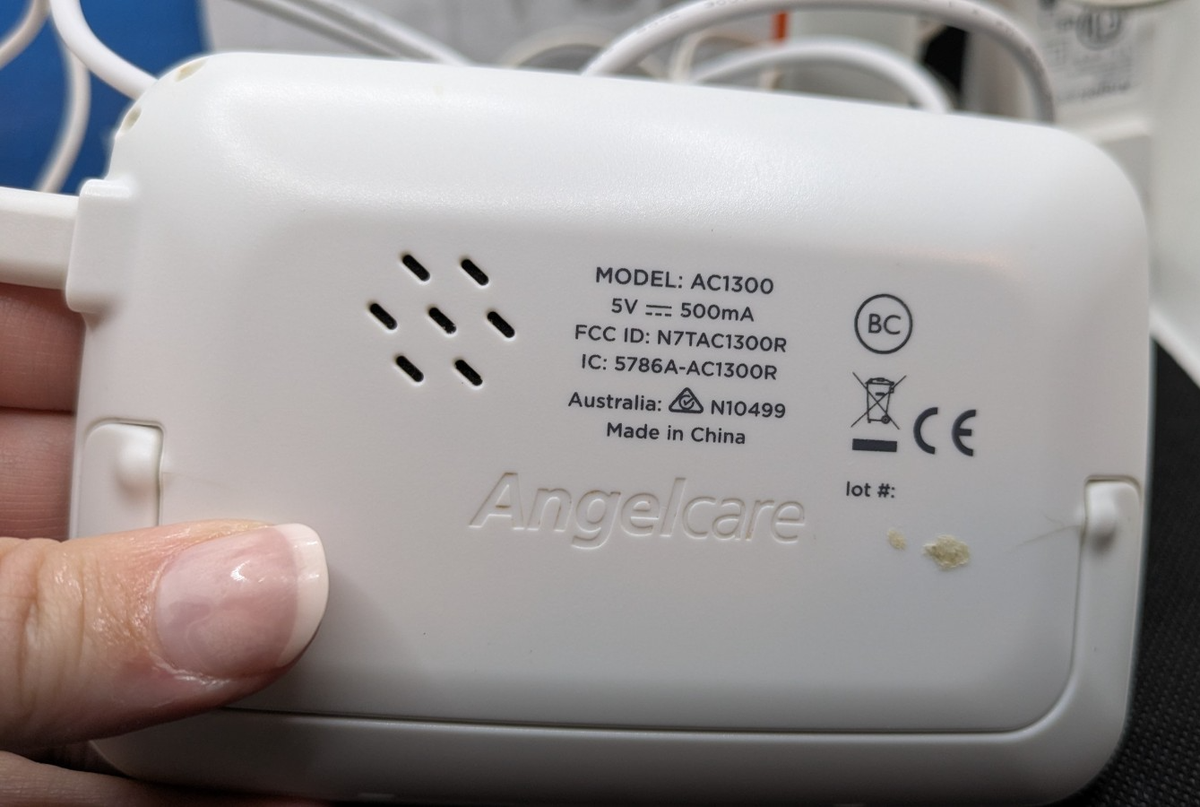 Angel Care Baby Touchscreen Monitor Camera System Model AC 1300 COMPLETE