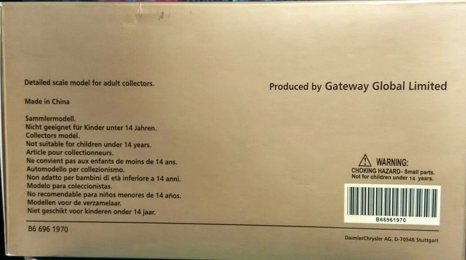 AutoArt 1/43 MAYBACH 62 LWB long wheelbase sedan die-cast model MAYBACH Box - Image 4 of 4