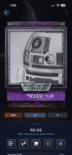 Star Wars Card Trader 2026 11th Anniversary Sketch R2-D2 Purple