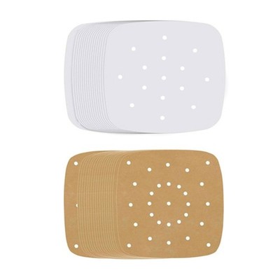 200 pcs Perforated Parchment Paper for Air Fryer Super Cost-effective Durable