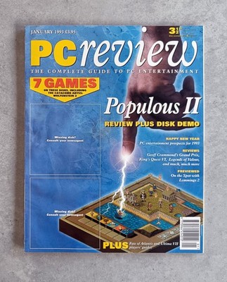 PC Review Magazine January 1993