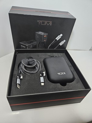 新品　未開封　TUMI Mobile Power Pack Tumi Travel Bundle Adapter Charger | eBay