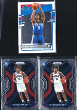 Tyrese MAXEY 2021 Prizm + Optic RC ROOKIE LOT Philadelphja 76ers!